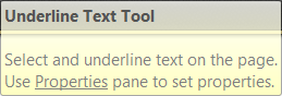 Hover the mouse over toolbar icons to show Tooltips